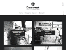 Tablet Screenshot of diamantech.it